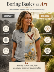 Women's Welsh Cultural Elements Art Print Top