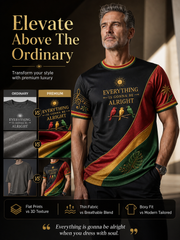 Classic Casual T-Shirt for Retro Reggae Fans