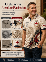 Men's England Printed polo shirt
