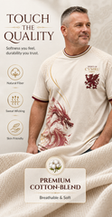 Men's Welsh Dragon Printed T-shirt