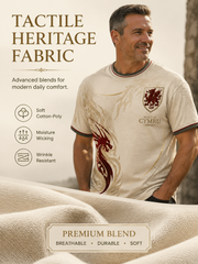 Men's Welsh Dragon Printed T-shirt
