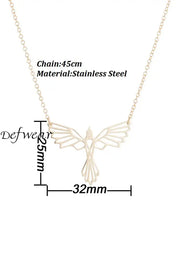 Animal Wings Collarbone Necklace Jewelry