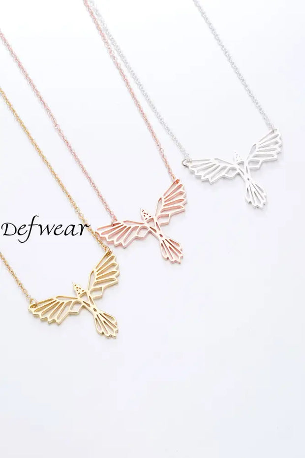 Animal Wings Collarbone Necklace Jewelry