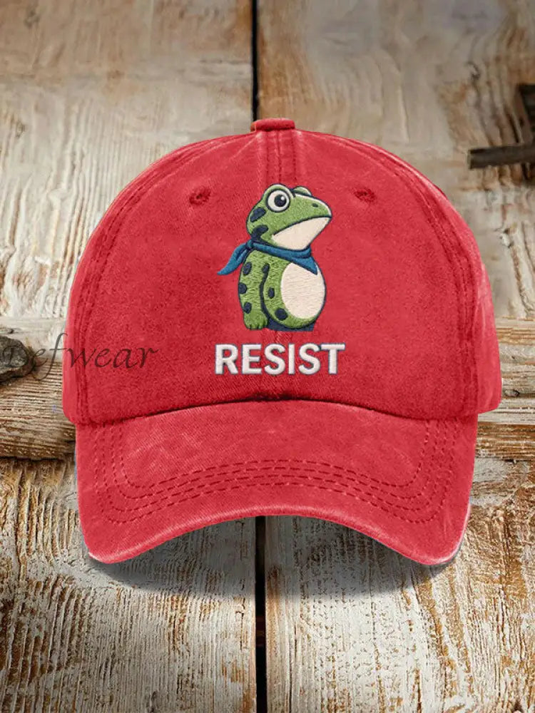 Frog Resist Hat Red / ONE