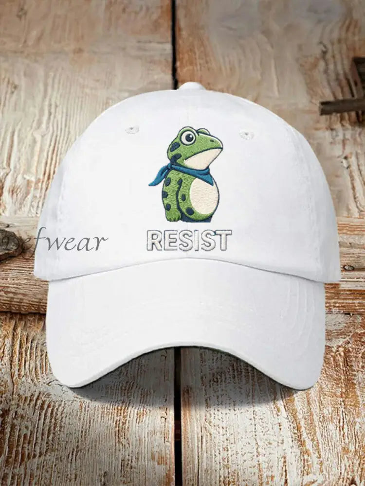 Frog Resist Hat White / ONE