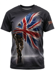 Men's British Soldier Short Sleeves T-shirt
