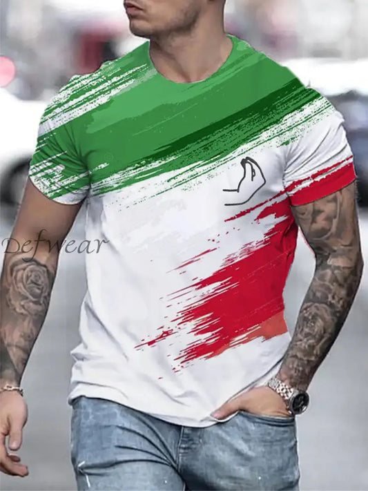 Maglietta Italiana Uomo come immagine / S