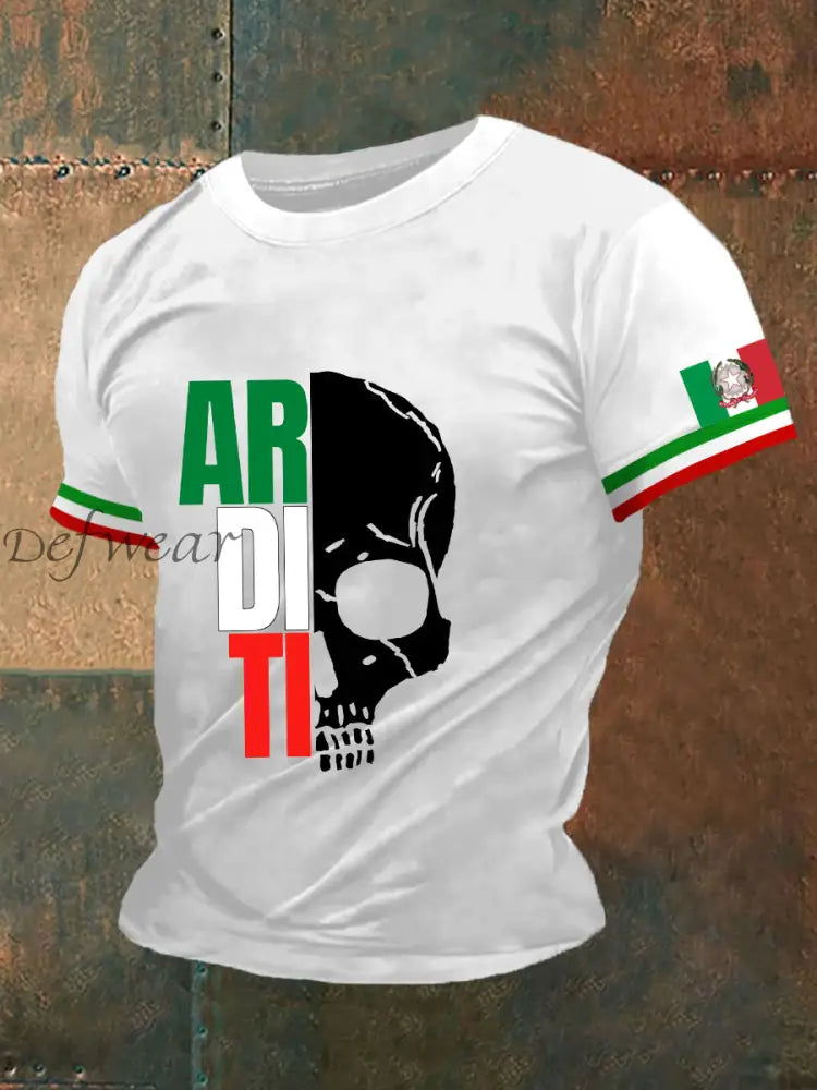 Maglietta Patriot Italiano Uomo bianco / S