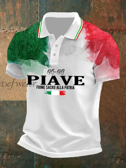 Maglietta Patriot Italiano Uomo come immagine / S