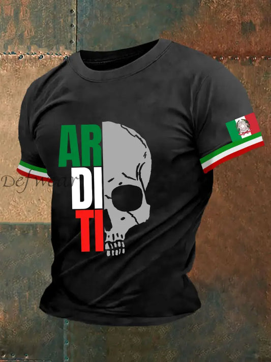 Maglietta Patriot Italiano Uomo nero / S