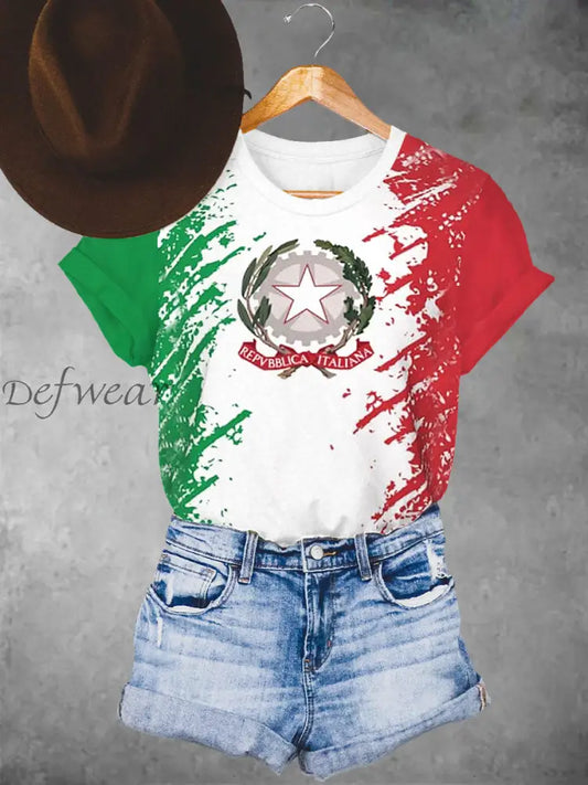 Magliette donna repvbblica italiana come immagine / S
