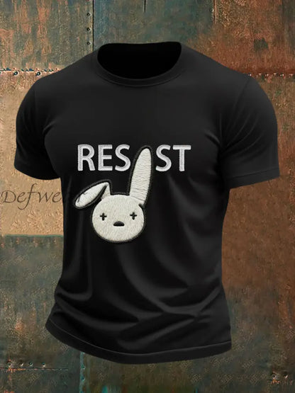 Men’s Bunny Resist T-Shirt Black / S