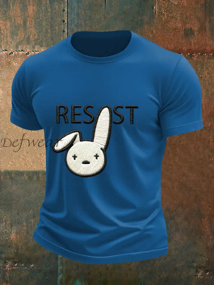 Men’s Bunny Resist T-Shirt Blue / S