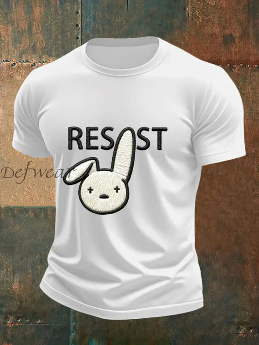 Men’s Bunny Resist T-Shirt White / S