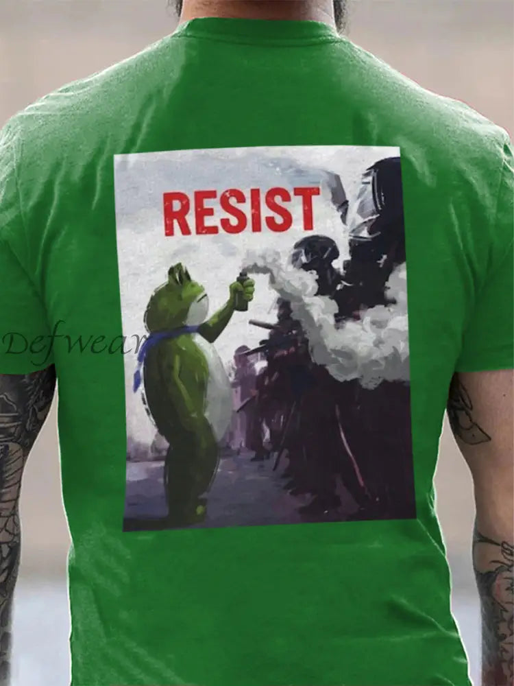 Men’s FDT Polish Frog Print short sleeves t-shirt