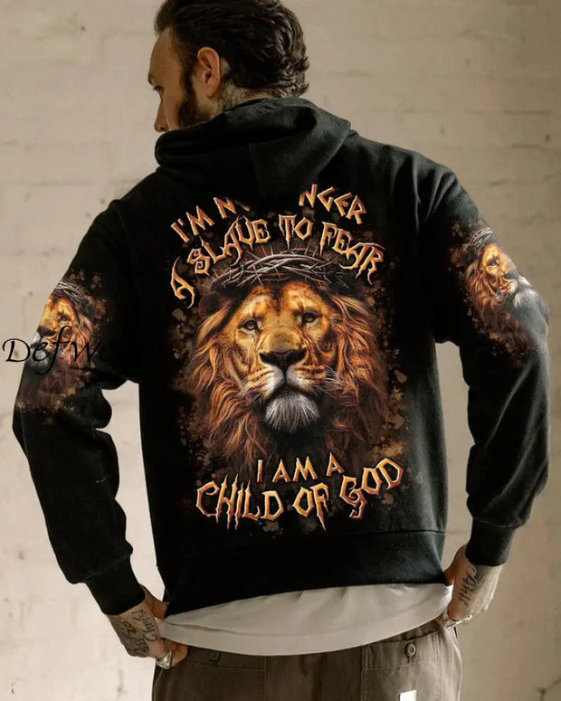 Men’s I Am A Child Of God Print Hoodie