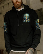 Men’s Jesus Is My Anchor Print Hoodie