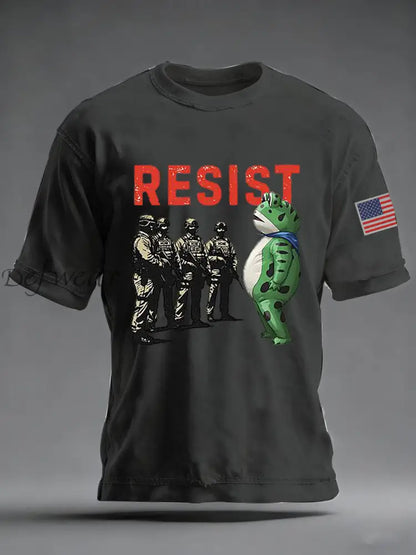 Men’s Portland Frog Resist Vintage T-Shirt Black / S