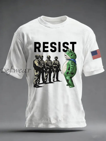 Men’s Portland Frog Resist Vintage T-Shirt White / S
