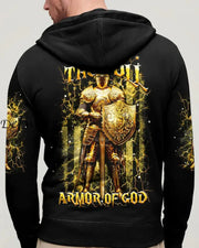 Men’s Put On The Full Armor Of God Printed Hoodie