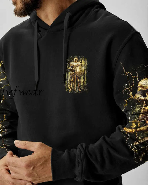 Men’s Put On The Full Armor Of God Printed Hoodie