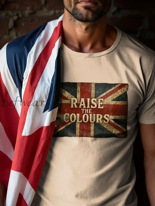 Men’s Raise The Colours Print short sleeves t-shirt As picture / S