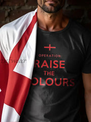 Men’s Raise The Colours Print short sleeves t-shirt Black / S