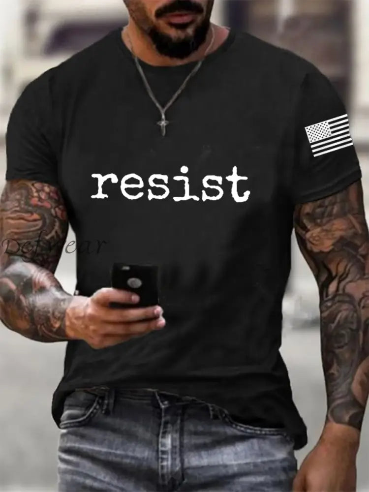 Men’s Resist Tee Black / S