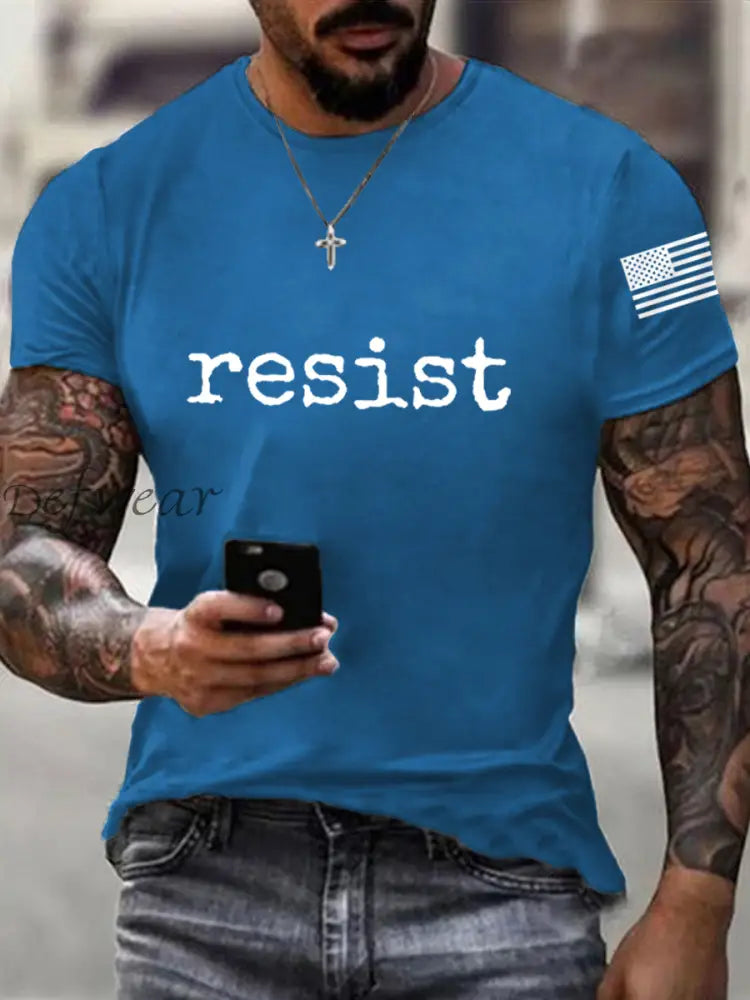Men’s Resist Tee Blue / S