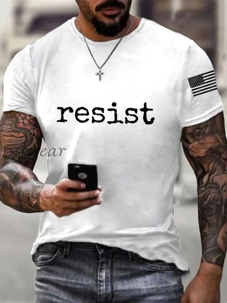 Men’s Resist Tee White / S