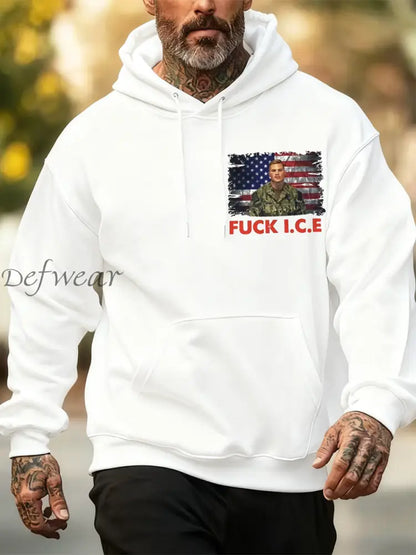 Men’s The Fading of the Red White and Blue Hoodie