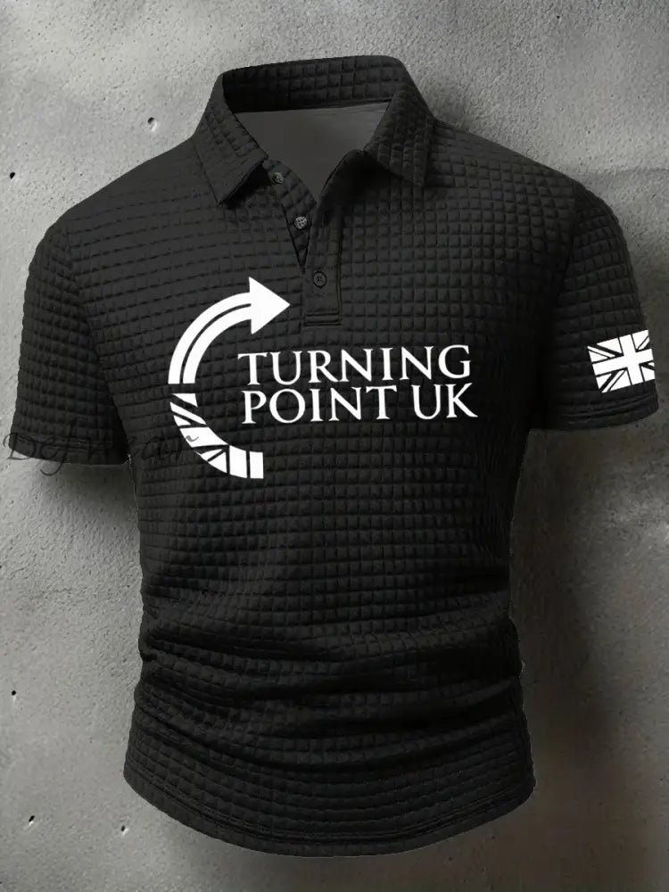 Men’s Turning Point short sleeve shirt Black / S