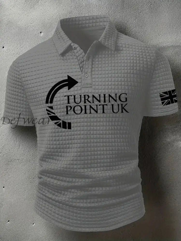 Men’s Turning Point short sleeve shirt Light Gray / S