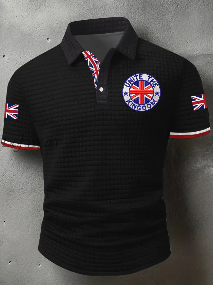 Men’s Unite The Kingdom Short Sleeve Shirt Black / S