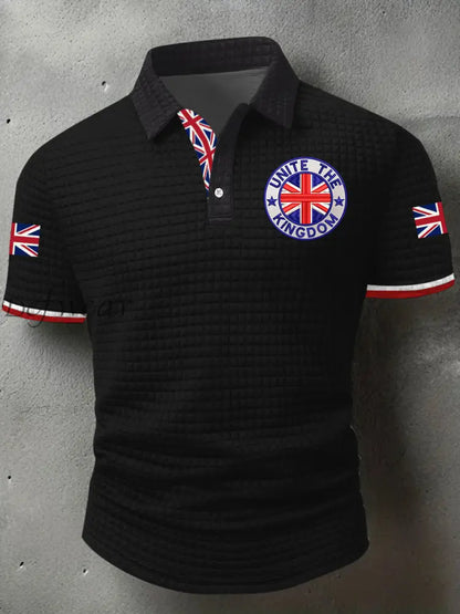Men’s Unite The Kingdom Short Sleeve Shirt Black / S