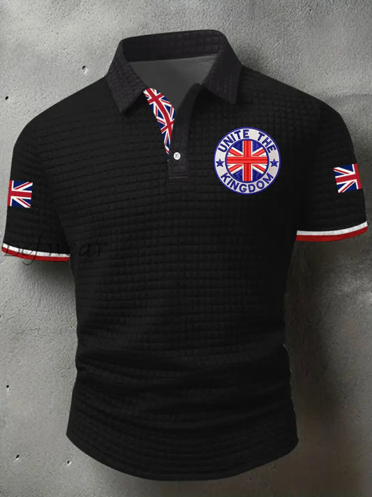 Men’s Unite The Kingdom Short Sleeve Shirt Black / S