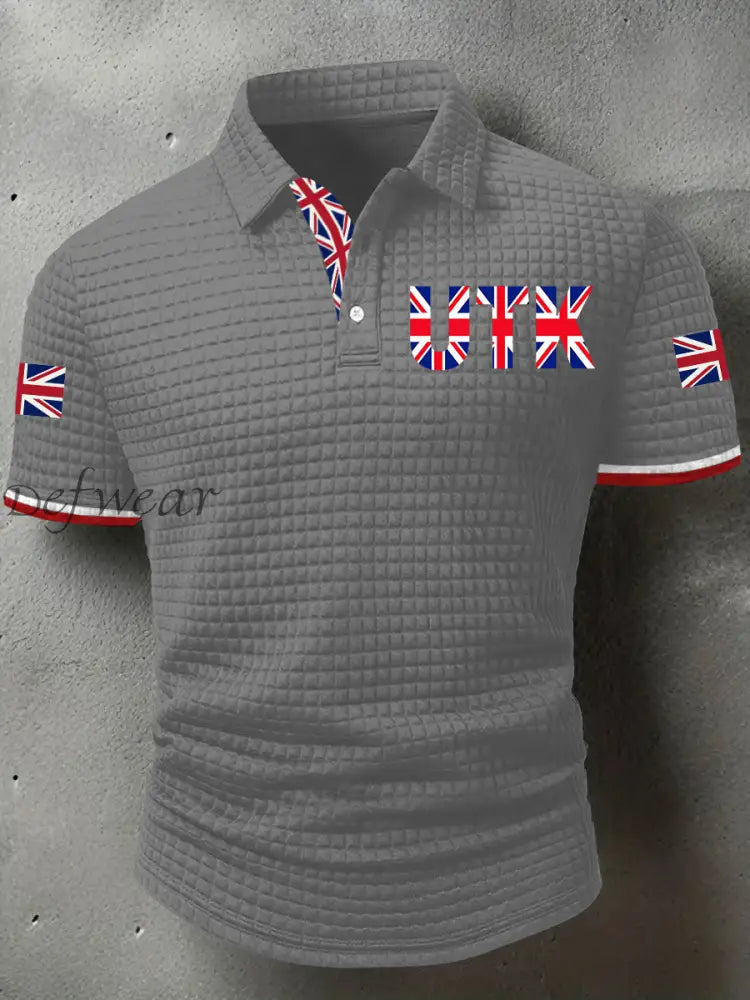 Men’s UTK-Unite The Kingdom Short Sleeve Shirt Gray / S
