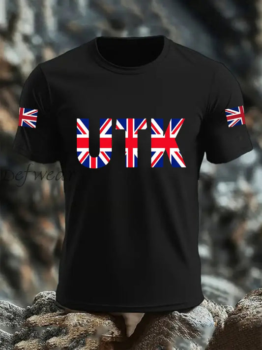 Men’s UTK-Unite The Kingdom Short-sleeved T-shirt Black / S