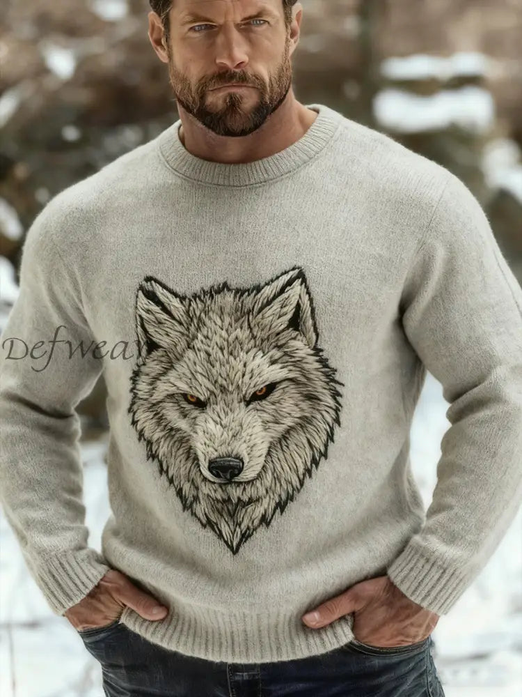 Men’s Viking Sweatshirt Apricot / S