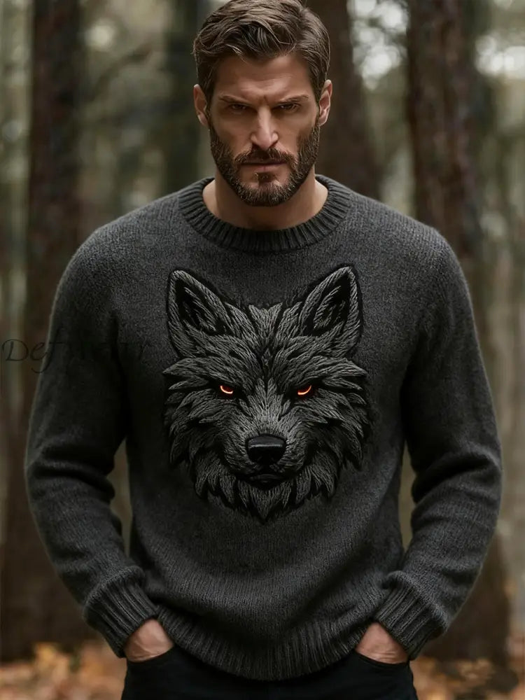 Men’s Viking Sweatshirt Dark Gray / S