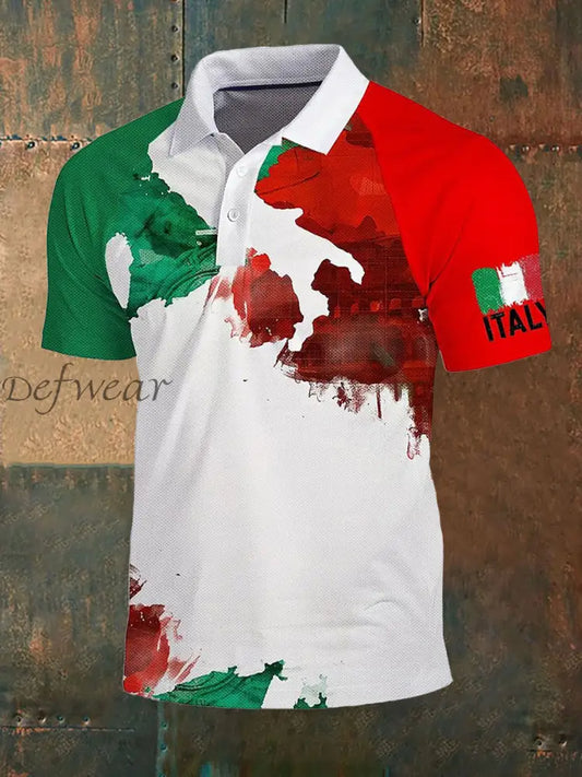 Polo italiana uomo come immagine / S