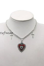 Retro Gothic Love Jewelry Necklace