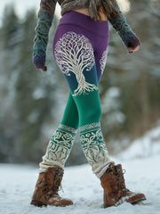 Women's Viking-style leggings