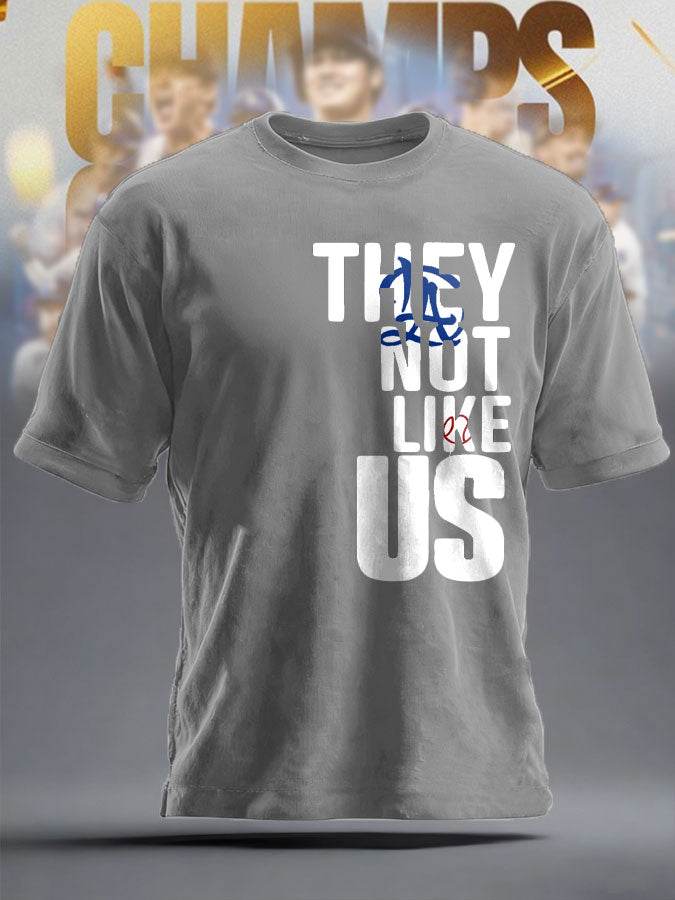 Unisex Baseball Lover Champion Printed T-shirt