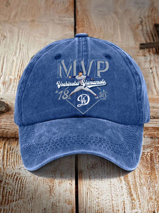 Unisex Los Angeles Dodgers Yohji Yamamoto MVP World Series Champion 2025 Reversible Baseball Hat