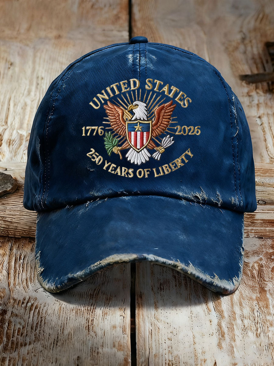 United States 250 Years Printed Casual Unisex Cap
