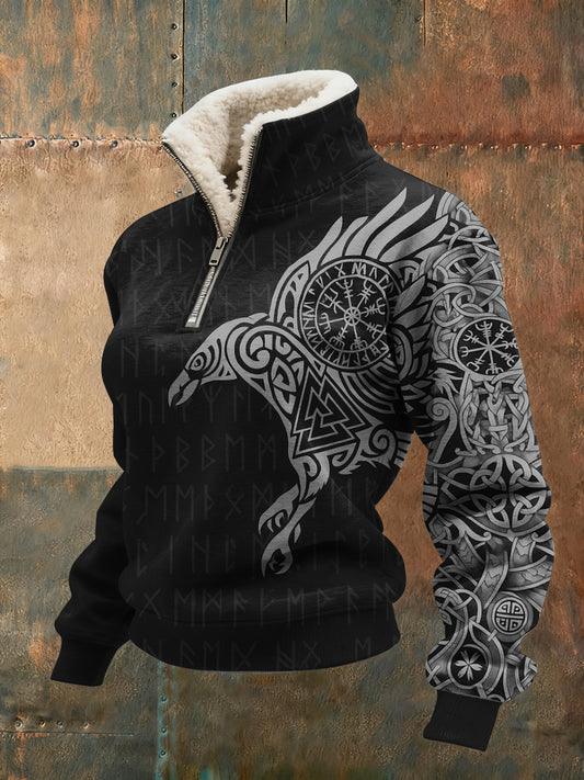 Women's Viking Plush Collar Top