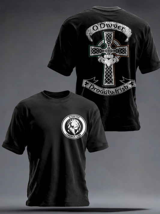 Men's Limerick Lion Ireland's Strongest Man DBAC Printed T-shirt