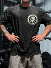 Men's Limerick Lion Ireland's Strongest Man DBAC Printed T-shirt