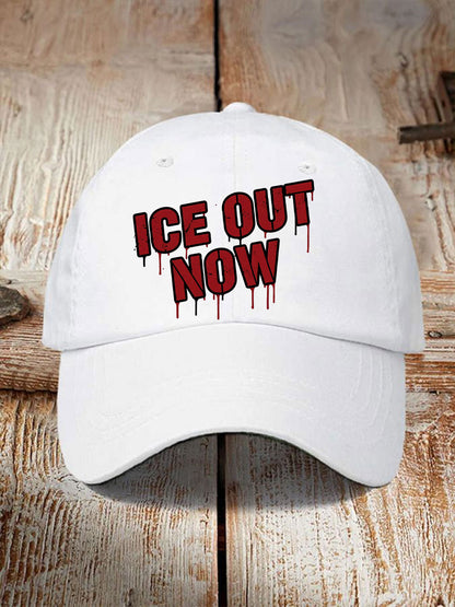 Ice out now unisex hats